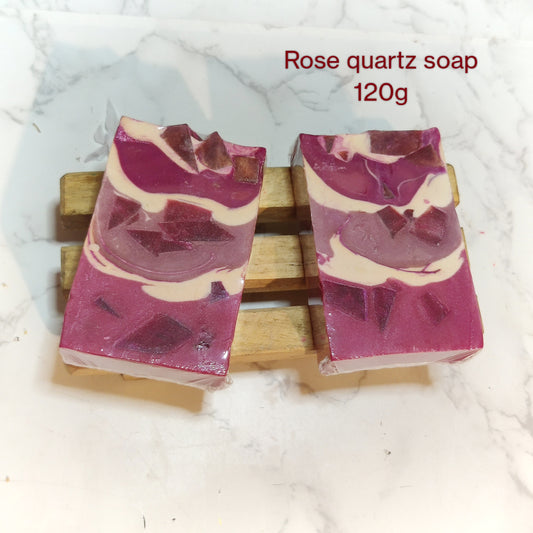 Rose Quartz Cold Process Soap