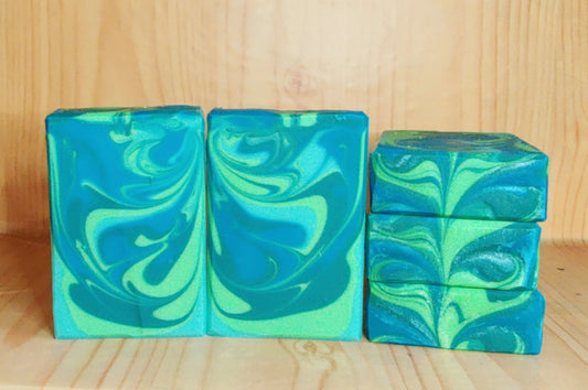 Peppermint Cold Process Soap