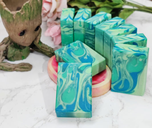Peppermint Breeze Cold Process Soap