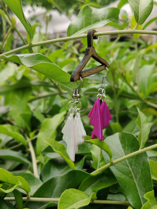 Curtains dangler earring