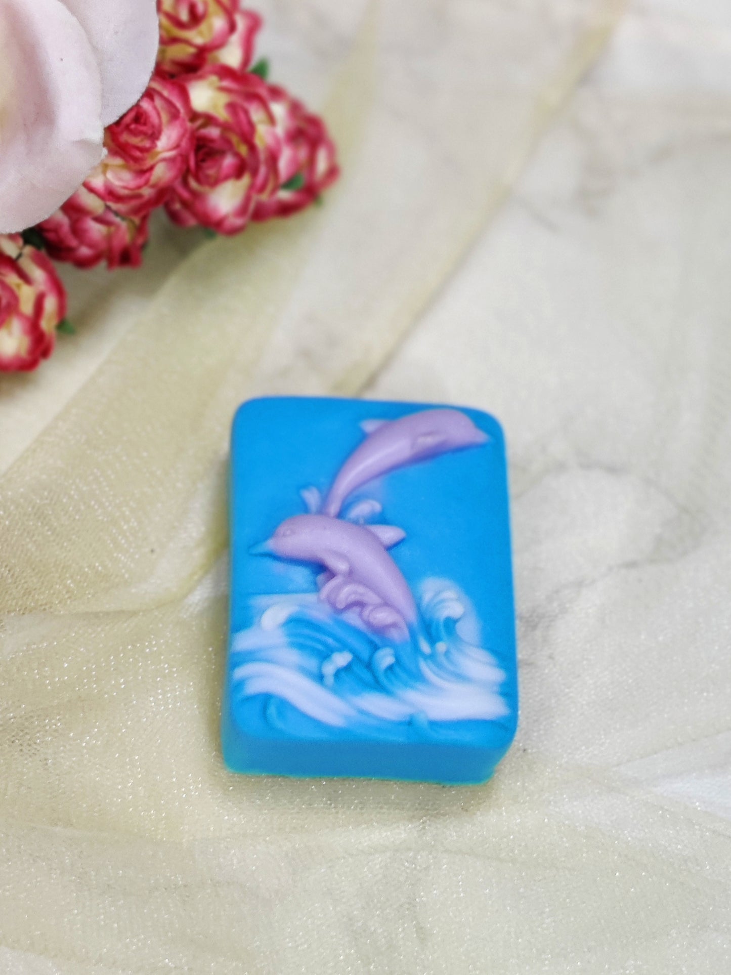 Dolphin 2D - Handmade silicone mold