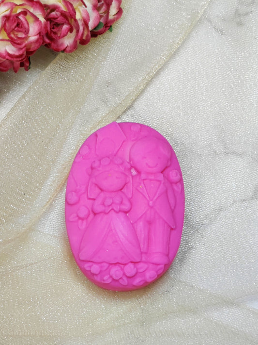 Wedding couple - Handmade silicone mold