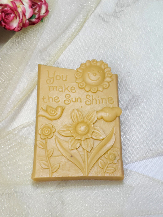 You make the sun shine- Handmade silicone mold