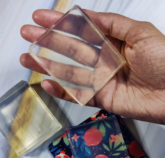 Premium Transparent Re-meltable soap base