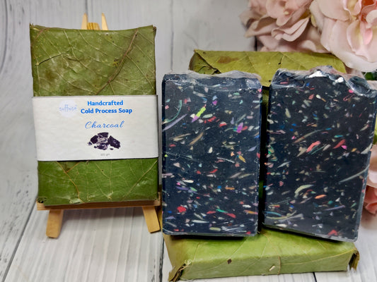 Charcoal Confetti - Activated Charcoal Cold Process Soap