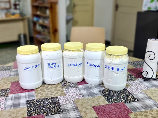 Ready-to-Use Skincare Bases | Lotions, Creams & Scrubs