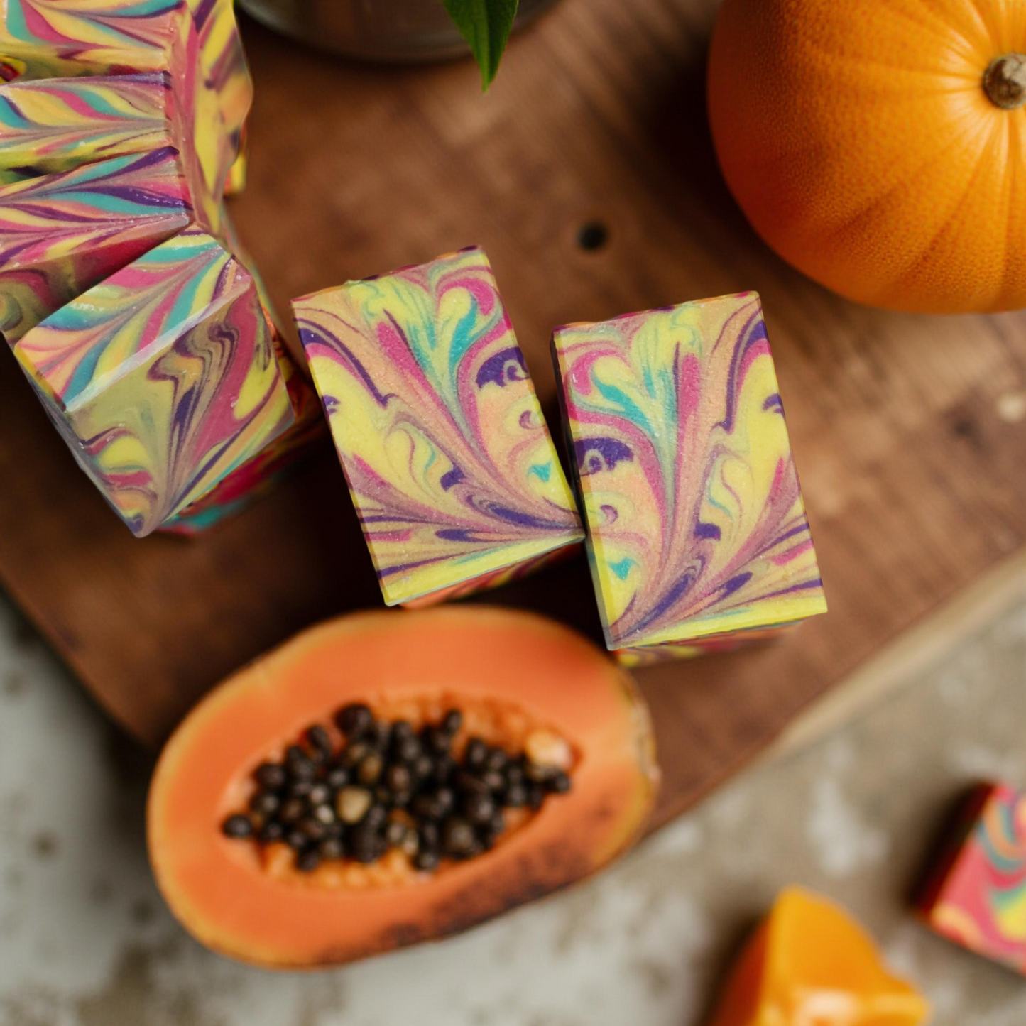 Tropical Oasis Soap - Papaya Orange soap