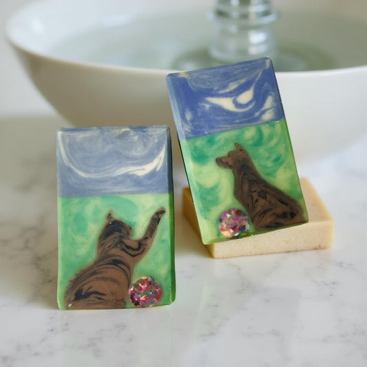 Double Butter Cold Process soap - Green Meadows