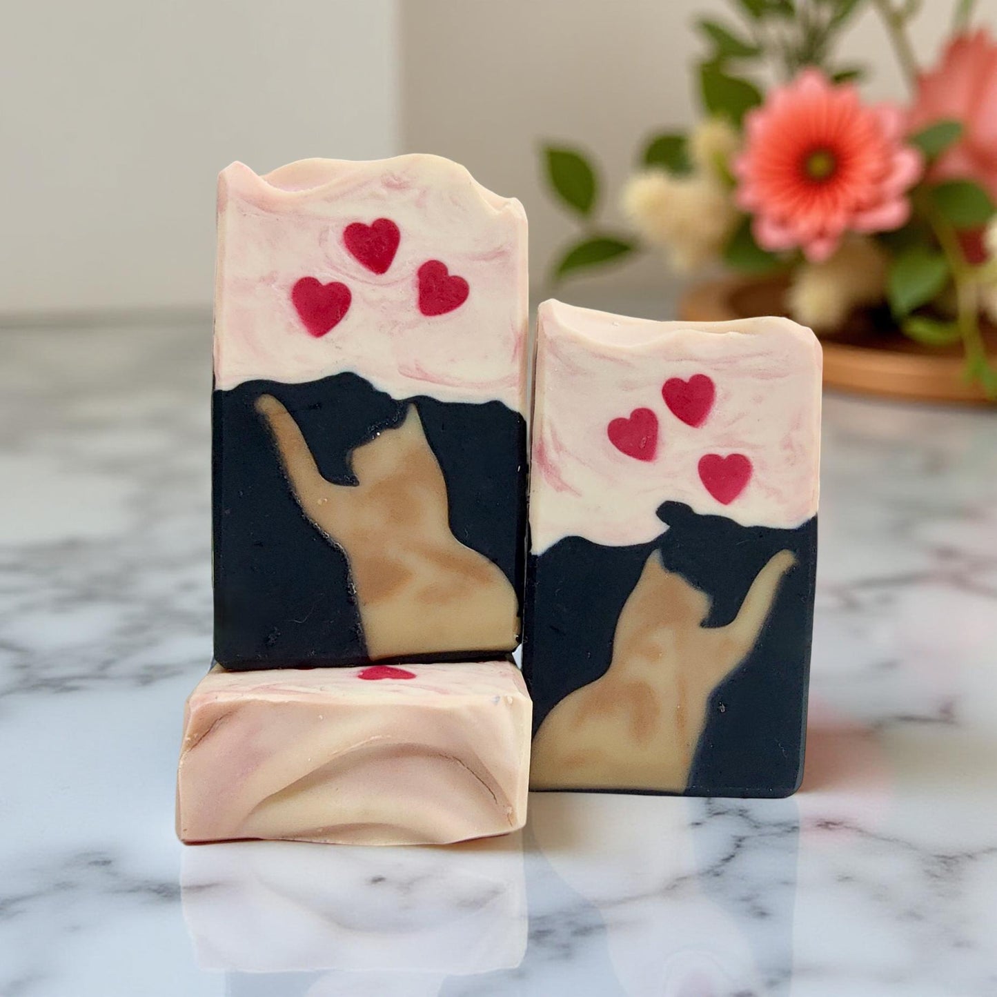Double Butter Cold Process soap - I Heart Animals
