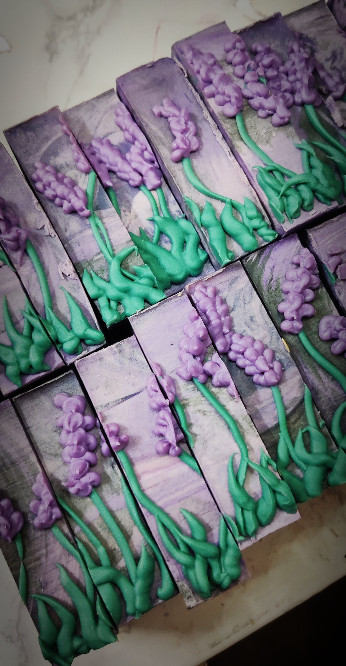 Lavender and Ylang-ylang Cold Process Soap