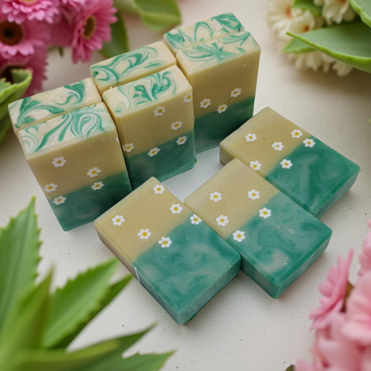Aloe Bliss Soap - Aloe Vera Cold Process Soap