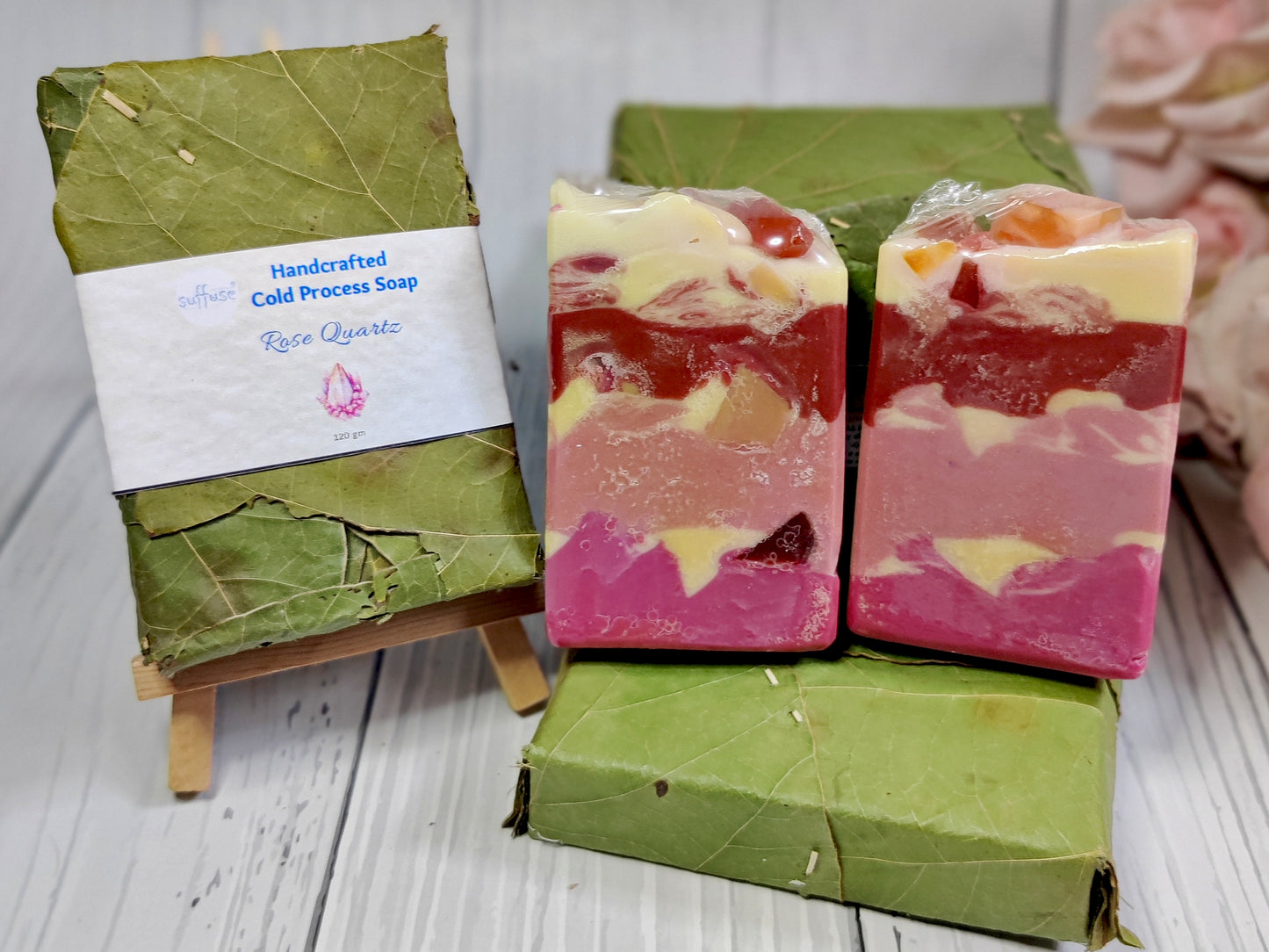 Rose Quartz Cold Process Soap