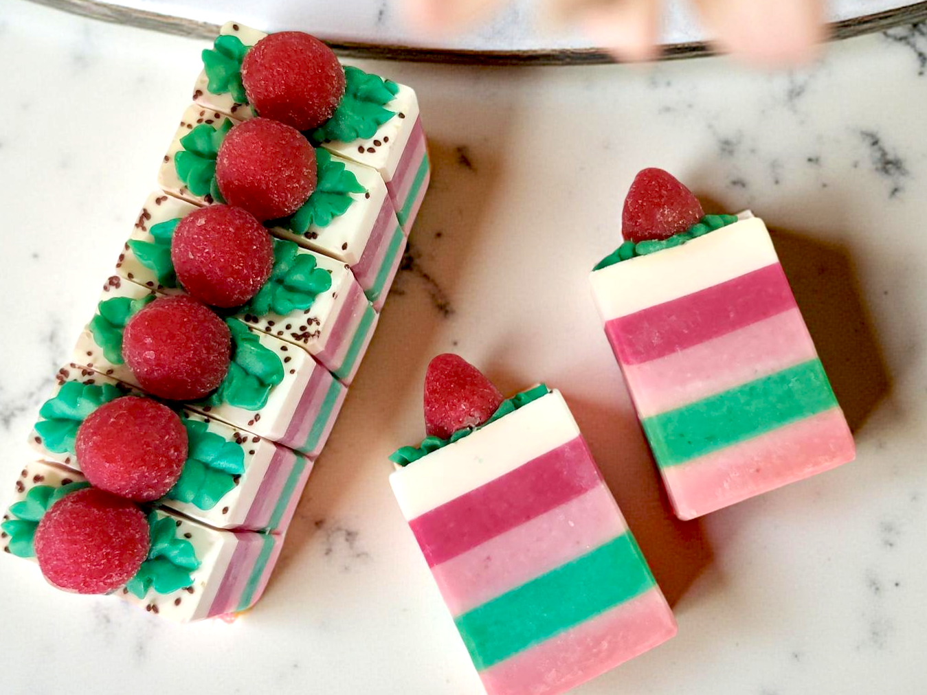 Strawberry Cheesecake - Cold Process Soap