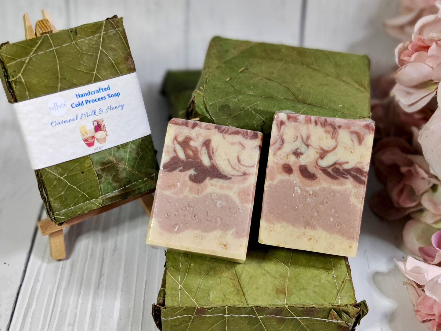 Creamy Comfort - Oats Milk and Honey Cold Process Soap
