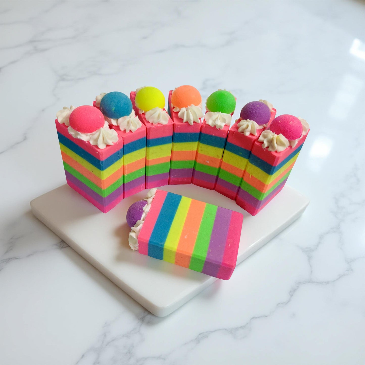 Frozen Yogurt Delight Cold Process soap