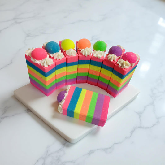 Frozen Yogurt Delight Cold Process soap