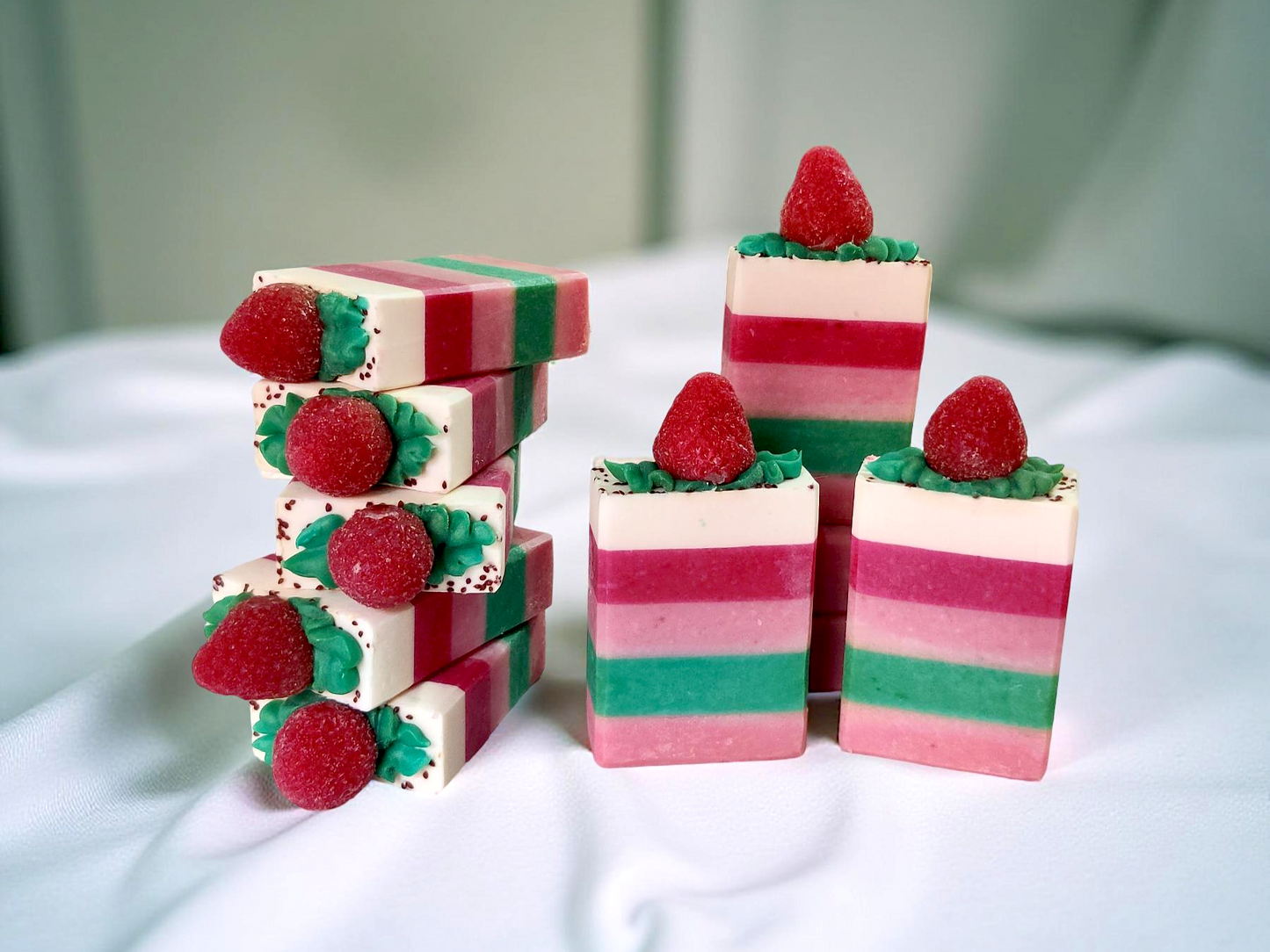 Strawberry Cheesecake - Cold Process Soap