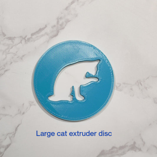 Cat Washing Large extruder disc