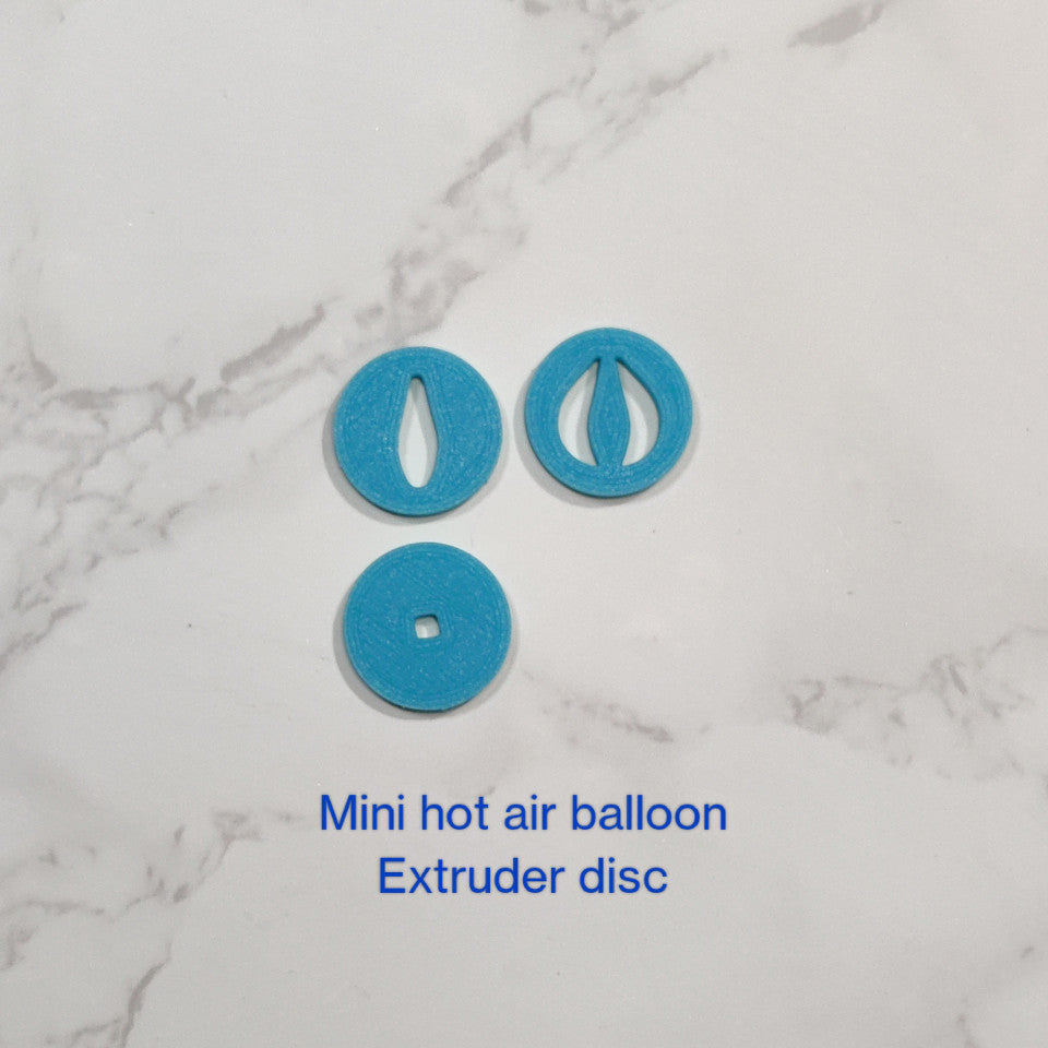 Hot Air Balloon Small extruder disc set