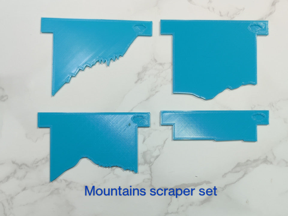 Mountains Scraper Set