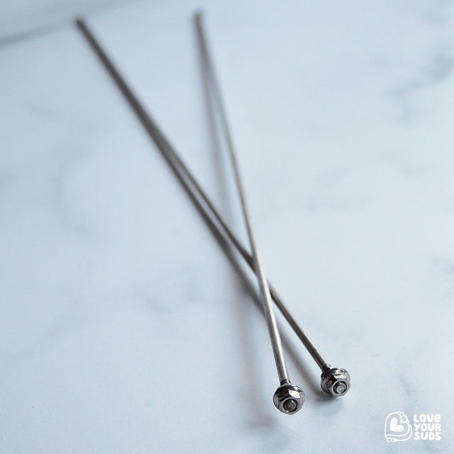 Stainless Steel Stem (one piece - 30cm) and bolts