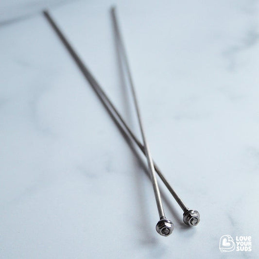 Stainless Steel Stem (one piece - 30cm) and bolts