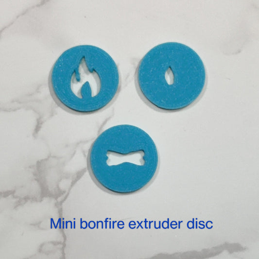 Tiny Bonfire Small extruder disc set