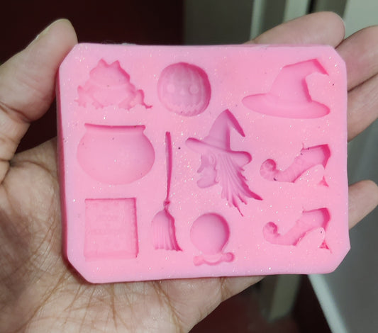 Halloween embeds - silicone mold