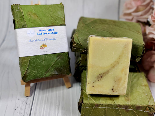 Sandalwood Turmeric Cold Process Soap