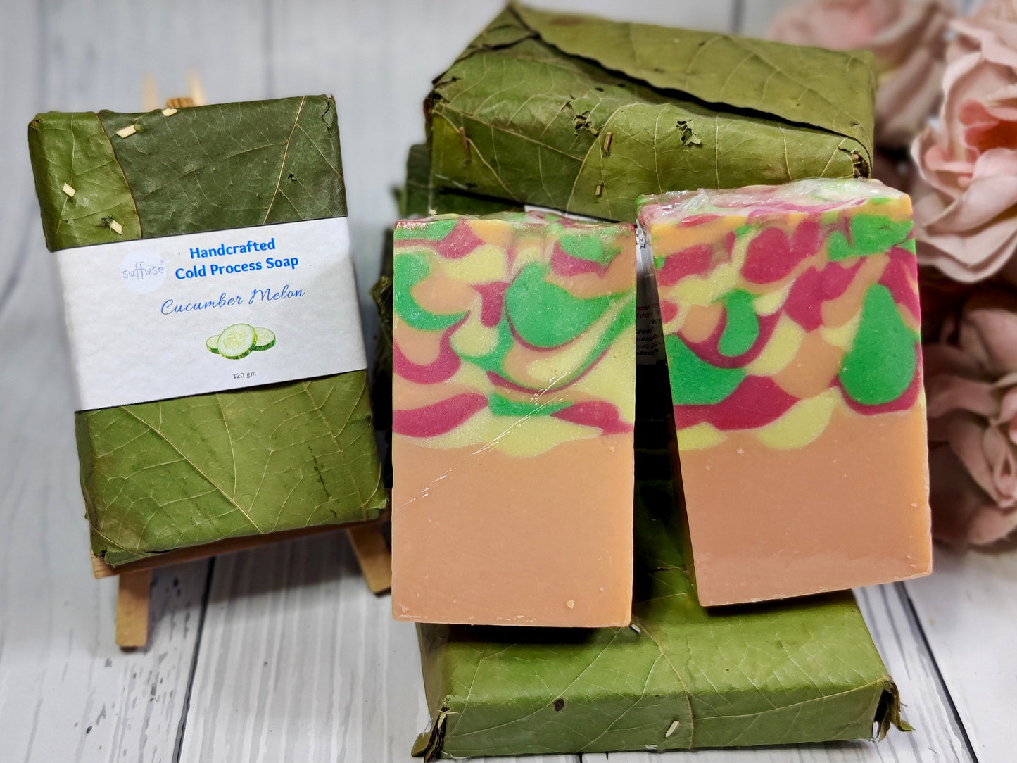 Cucumber Melon Splash Cold Process Soap